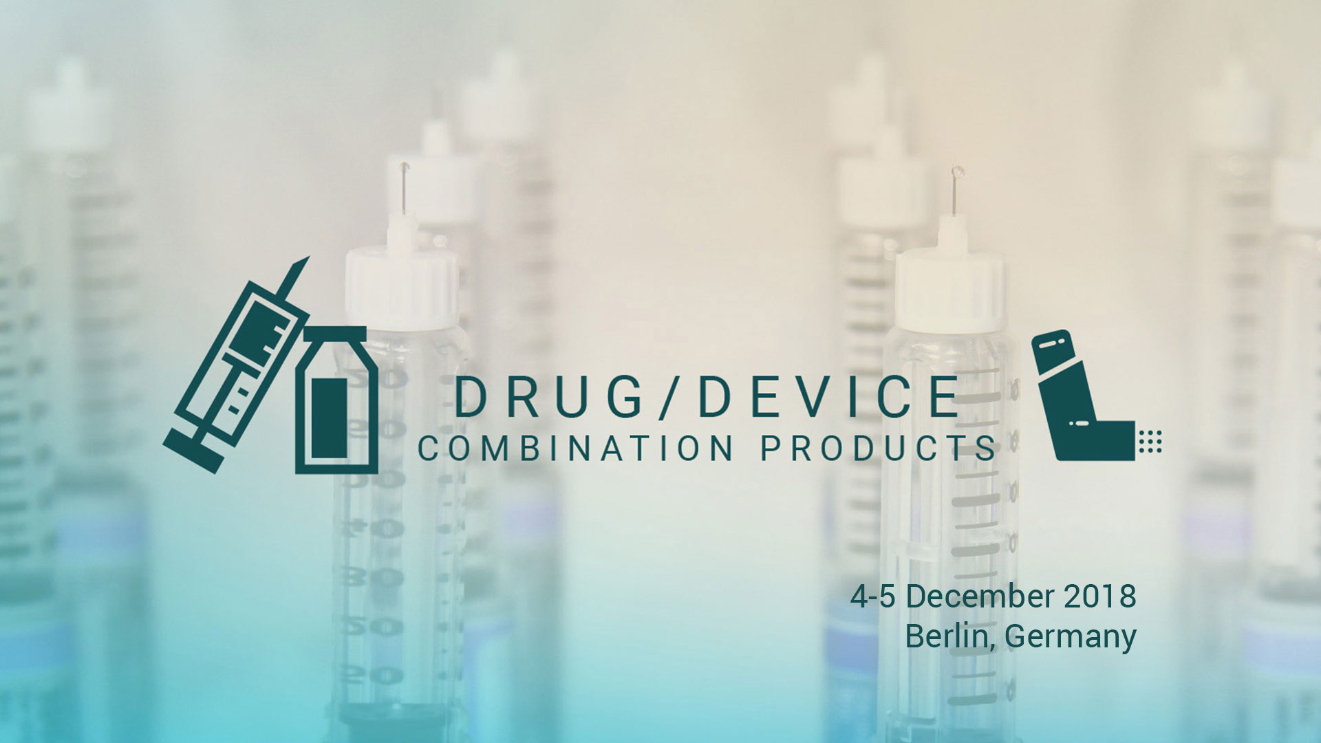 Drug/Device Combination Products Summit, Berlin, 4 December 2018